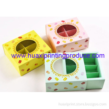 Colorful chocolate boxes